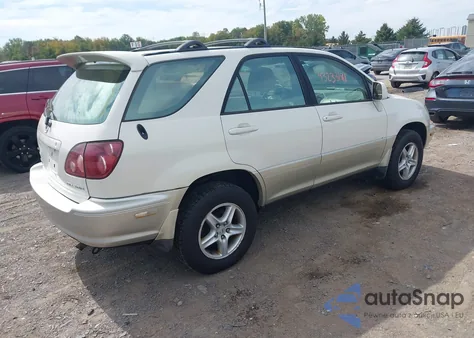 2000 Lexus Rx 300 from USA, damaged, VIN JT6HF10U7Y0136655